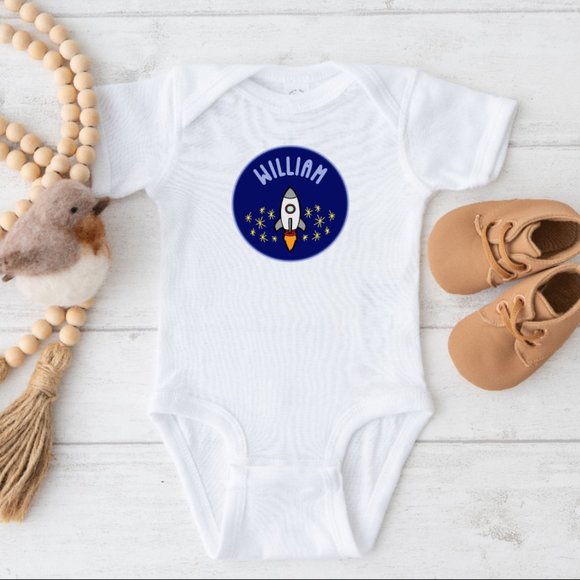 Personalized Baby Bodysuit - Picture 1 of 7